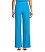 Antonio Melani Melinda Linen High Rise Flat Front Pleated Wide Leg Coordinating Pants - Image 2