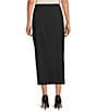 Antonio Melani Michaela Cargo Front Slit Midi Skirt, Color:Black - Image 2