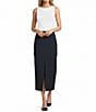 Antonio Melani Michaela Cargo Front Slit Midi Skirt - Image 3