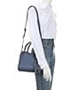 Antonio Melani Kennedy Mini Satchel Bag, Color:Slate Blue - Image 4