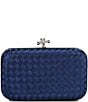 Antonio Melani Mini Weave Minaudiere Clutch, Color:Navy - Image 2