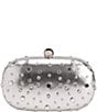 Antonio Melani Mirrored Minaudiere Clutch, Color:Silver - Image 1