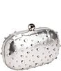 Antonio Melani Mirrored Minaudiere Clutch, Color:Silver - Image 2