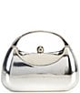 Antonio Melani Mirrored Mini Top Handle Clutch, Color:Metallic Silver - Image 1