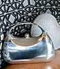 Antonio Melani Mirrored Mini Top Handle Clutch, Color:Metallic Silver - Image 4