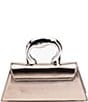 Antonio Melani Molten Top Handle Clutch, Color:Silver - Image 2