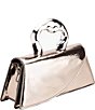 Antonio Melani Molten Top Handle Clutch, Color:Silver - Image 3