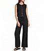 Antonio Melani Nadeen Drawstring Wide Leg Pants - Image 3