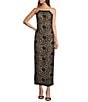 Antonio Melani Nancy Lace Square Neck Sleeveless Dress, Color:Black - Image 1