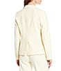 Antonio Melani Naya Slub Suiting Long Sleeve One Button Blazer, Color:Butter - Image 3