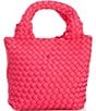 Color:Pink - Image 1 - Neoprene Mini Tote Bag