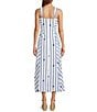 Antonio Melani Nicki Rope Print Halter Sleeveless Dress, Color:Rope Stripe - Image 2