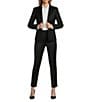 Antonio Melani Nicole Luxe Wool Loro Piana Notch Collar Button Front Blazer & Coordinating Theo Ankle Pants - Image 1