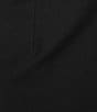 Color:Black - Image 4 - Noa Textured Cotton Mini Coordinating A-Line Skirt