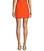 Antonio Melani Noa Textured Cotton Mini Skirt, Color:Citrus - Image 2