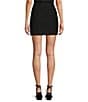 Antonio Melani Noa Textured Cotton Mini Skirt, Color:Black - Image 2