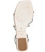 Antonio Melani Nova Metallic Leather Ornamented Strappy Flat Sandals - Image 6