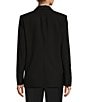Antonio Melani Oaklynn Wool Notch Lapel Elastic Sleeve Coordinating Blazer, Color:Black - Image 2