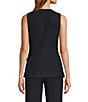 Antonio Melani Octavia Wool Blend Sleeveless Button Front Vest - Image 2