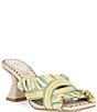 Antonio Melani Ollie Fringe Raffia Mules - Image 1