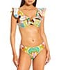 Antonio Melani Paisley Classic Hipster Swim Bottom, Color:Multi - Image 3