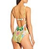 Antonio Melani Paisley V-Wire One Piece Swimsuit, Color:Multi - Image 2