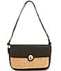Antonio Melani Paolo Straw Shoulder Bag - Image 1