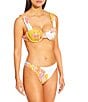 Antonio Melani Patchwork Floral Tripunto Tab Side Swim Bottom, Color:Multi - Image 3