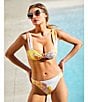 Antonio Melani Patchwork Floral Tripunto Tab Side Swim Bottom, Color:Multi - Image 5