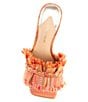 Color:Terracotta Pink Multi - Image 5 - Perrie Woven Braided Slides
