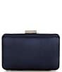 Antonio Melani Pleated Minaudiere Clutch, Color:Navy - Image 2