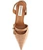Antonio Melani Pomona Raffia Bow Slingback Pumps - Image 5