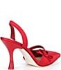 Antonio Melani Pomona Satin Bow Slingback Pumps - Image 3