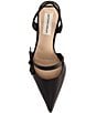 Antonio Melani Pomona Satin Bow Slingback Pumps - Image 5