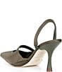 Antonio Melani Pomona Satin Bow Slingback Pumps - Image 5
