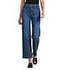 Antonio Melani Raleigh High Rise Wide Leg Jeans, Color:Medium Wash - Image 1