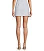 Antonio Melani Reign Coordinating A-Line Mini Skirt, Color:Light Blue - Image 2