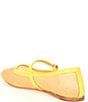 Color:Pollen Yellow - Image 3 - Remmie Mesh Mary Jane Flats