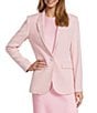 Antonio Melani Remy Notch Lapel One Button Blazer - Image 1