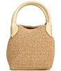 Antonio Melani Resort Mya Straw Boxy Handle Bag - Image 2