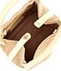 Antonio Melani Resort Mya Straw Boxy Handle Bag - Image 3