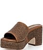 Antonio Melani Ria Raffia Platform Slide Sandals - Image 4