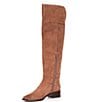Color:Soft Crepe - Image 4 - Rilee Suede Over-the-Knee Dress Boots