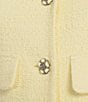 Antonio Melani Rita Tweed Long Sleeve Jacket, Color:Butter - Image 4