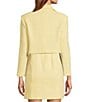 Antonio Melani Rita Tweed Long Sleeve Jacket, Color:Butter - Image 2