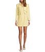 Antonio Melani Rita Tweed Long Sleeve Jacket, Color:Butter - Image 3