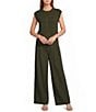 Antonio Melani Round Neck Short Sleeve Button Front Vest - Image 3