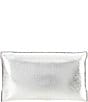 Antonio Melani Sarah Metallic Envelope Clutch, Color:Silver Metallic - Image 2