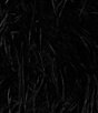 Color:Black - Image 4 - Satin Beatrix Feather Blouse