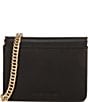 Color:Black - Image 2 - Scallop Small Wallet on Chain